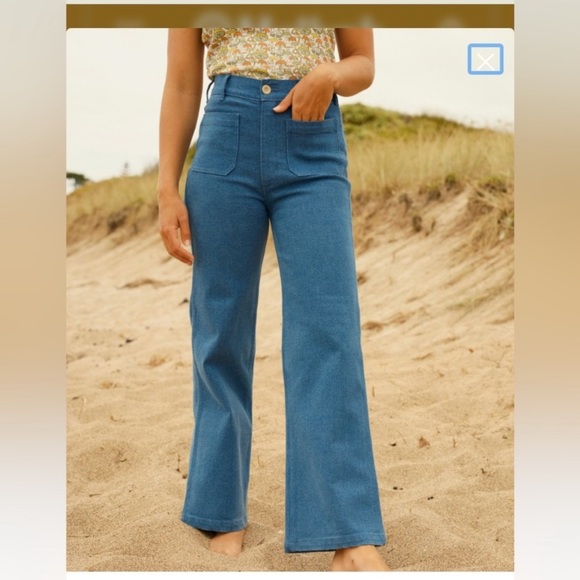 Mollusk Beneteau Jeans pants size Medium - Picture 2 of 5